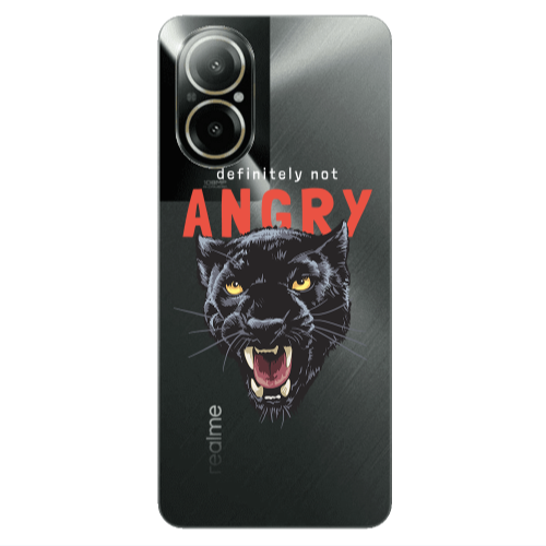 Realme C67 Pointed teeth Transparent Silicone TPU Θήκη