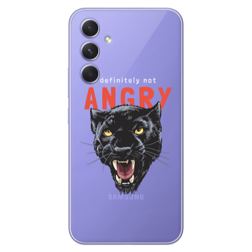 Samsung A56 Pointed teeth Transparent Silicone TPU Θήκη