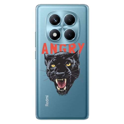 Xiaomi Redmi Note 14 Pro Pointed teeth Transparent Silicone TPU Θήκη