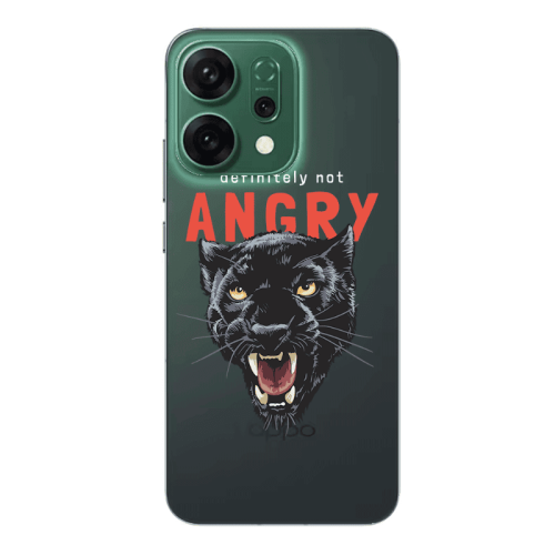 Oppo RENO 14 Pointed teeth Transparent Silicone TPU Θήκη