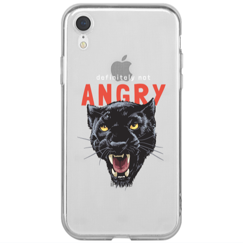 Apple iPhone Xr Pointed teeth Transparent Silicone TPU Θήκη