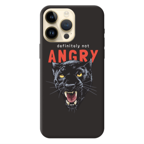Apple iPhone 13 Pro Max Pointed teeth Black Colored Silicone TPU Θήκη