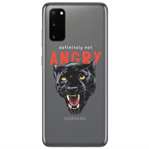 Samsung S20 Pointed teeth Transparent Silicone TPU Θήκη