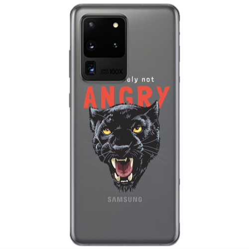 Samsung S20 Ultra Pointed teeth Transparent Silicone TPU Θήκη