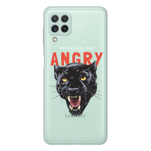 Samsung A22 4G Pointed teeth Transparent Silicone TPU Θήκη