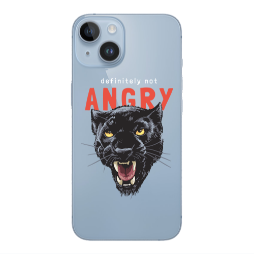 Apple iPhone 14  Pointed teeth Transparent Silicone TPU Θήκη