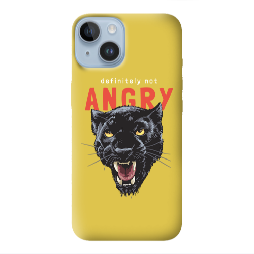 Apple iPhone 14 Plus Pointed teeth Yellow Colored Silicone TPU Θήκη