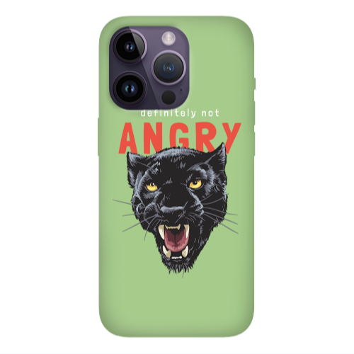 Apple iPhone 14 Pro Max Pointed teeth Light Green Colored Silicone TPU Θήκη