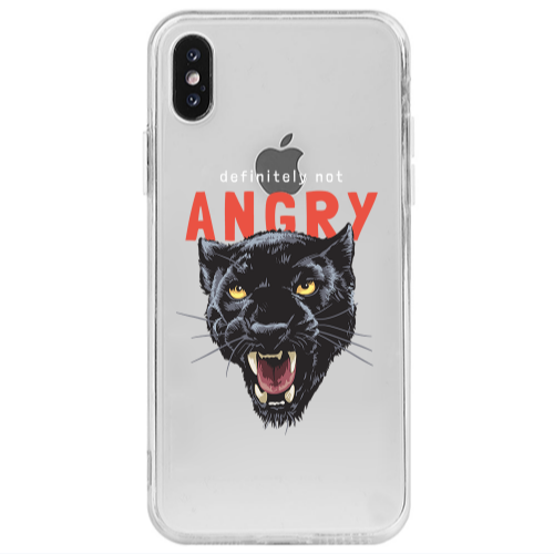 Apple iPhone Xs Max Pointed teeth Transparent Silicone TPU Θήκη