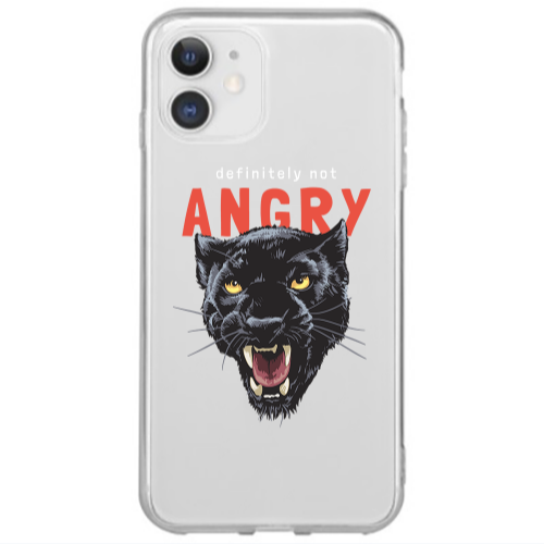 Apple iPhone 12 Mini Pointed teeth Transparent Silicone TPU Θήκη