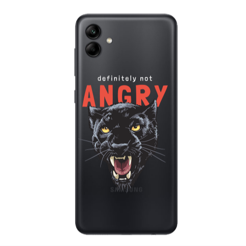 Samsung A04 Pointed teeth Transparent Silicone TPU Θήκη