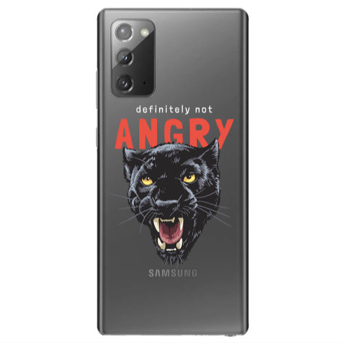 Samsung Note 20 Pointed teeth Transparent Silicone TPU Θήκη