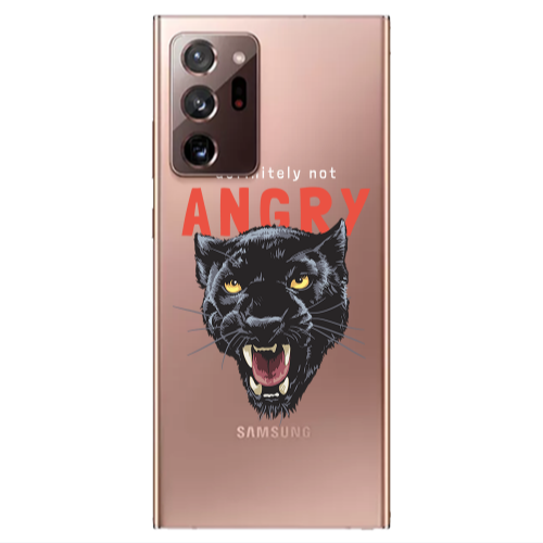 Samsung Note 20 Ultra Pointed teeth Transparent Silicone TPU Θήκη
