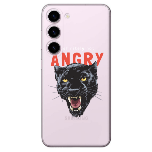 Samsung S23 Plus Pointed teeth Transparent Silicone TPU Θήκη