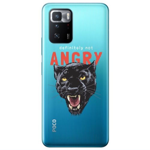 Xiaomi Poco X3 GT Pointed teeth Transparent Silicone TPU Θήκη