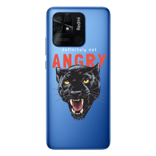 Xiaomi Poco C40 Pointed teeth Transparent Silicone TPU Θήκη