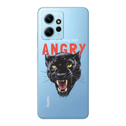 Xiaomi Redmi Note 12 4G Pointed teeth Transparent Silicone TPU Θήκη