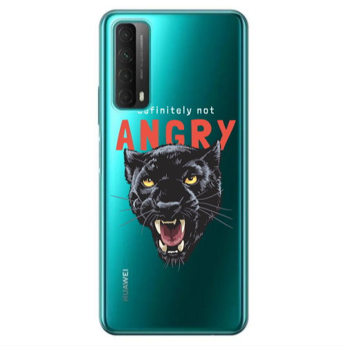 Huawei P Smart 2021 Pointed teeth Transparent Silicone TPU Θήκη