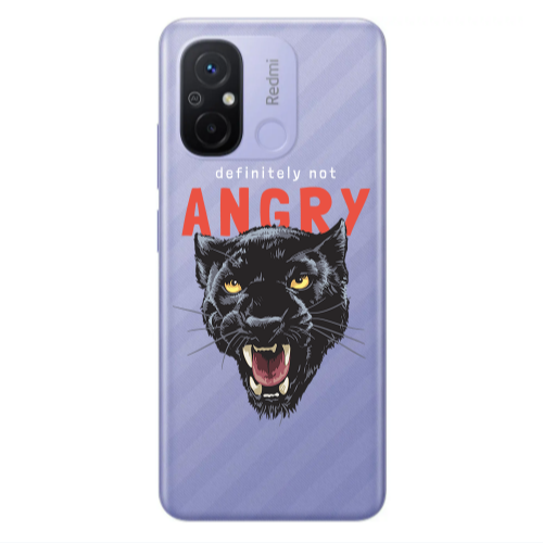 Xiaomi Redmi 12C Pointed teeth Transparent Silicone TPU Θήκη