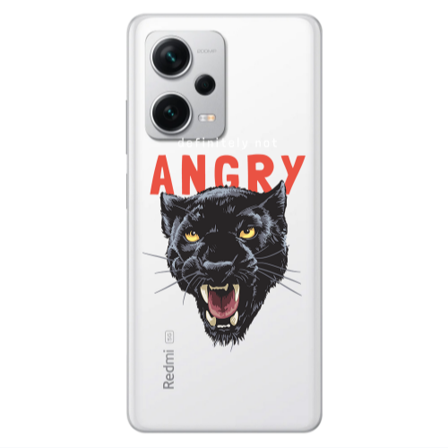 Xiaomi Redmi Note 12 5G Pointed teeth Transparent Silicone TPU Θήκη