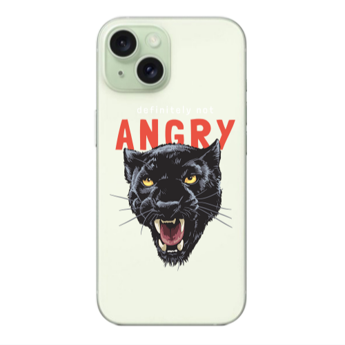 Apple iPhone 15 Pointed teeth Transparent Silicone TPU Θήκη
