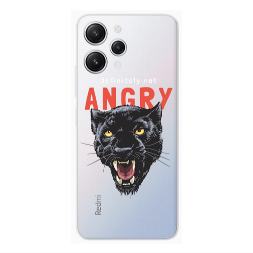 Xiaomi Redmi 12 Pointed teeth Transparent Silicone TPU Θήκη
