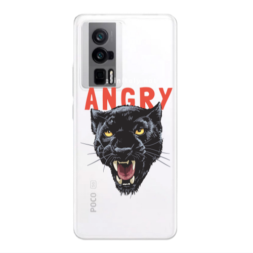 Xiaomi Poco F5 Pro Pointed teeth Transparent Silicone TPU Θήκη