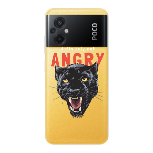 Xiaomi Poco M5 Pointed teeth Transparent Silicone TPU Θήκη