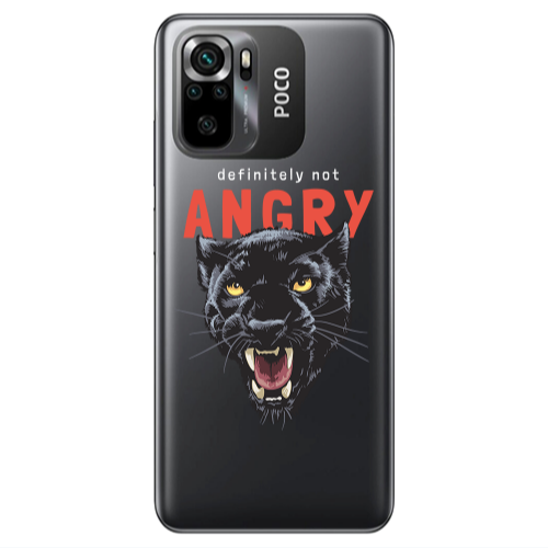 Xiaomi Poco M5 s Pointed teeth Transparent Silicone TPU Θήκη
