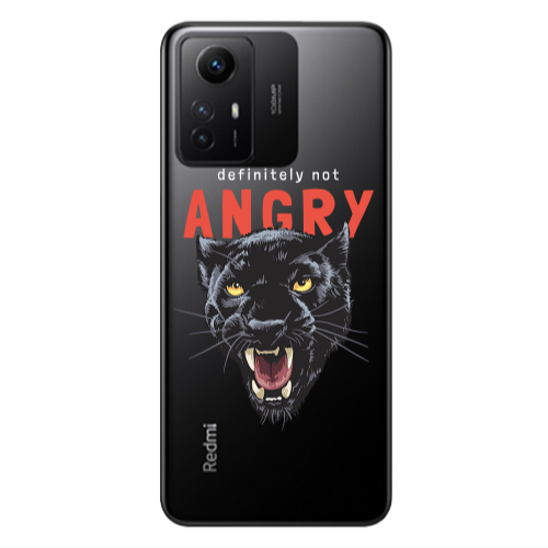 Xiaomi Redmi Note 12s Pointed teeth Transparent Silicone TPU Θήκη