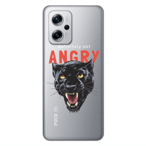 Xiaomi Poco X4 GT Pointed teeth Transparent Silicone TPU Θήκη