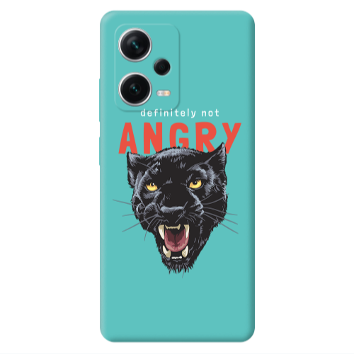 Xiaomi Poco X5 Pointed teeth Turquoise Colored Silicone TPU Θήκη