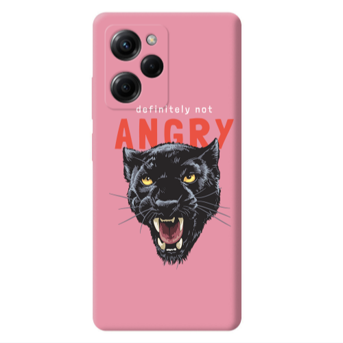 Xiaomi Poco X5 Pro Pointed teeth Pink Colored Silicone TPU Θήκη