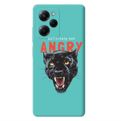 Xiaomi Poco X5 Pro Pointed teeth Turquoise Colored Silicone TPU Θήκη