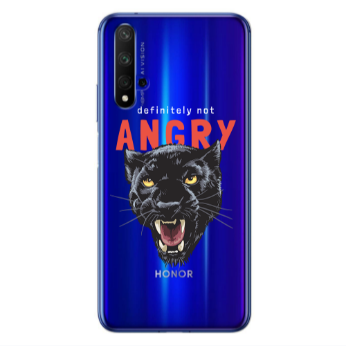 Huawei Nova 5 T Pointed teeth Transparent Silicone TPU Θήκη