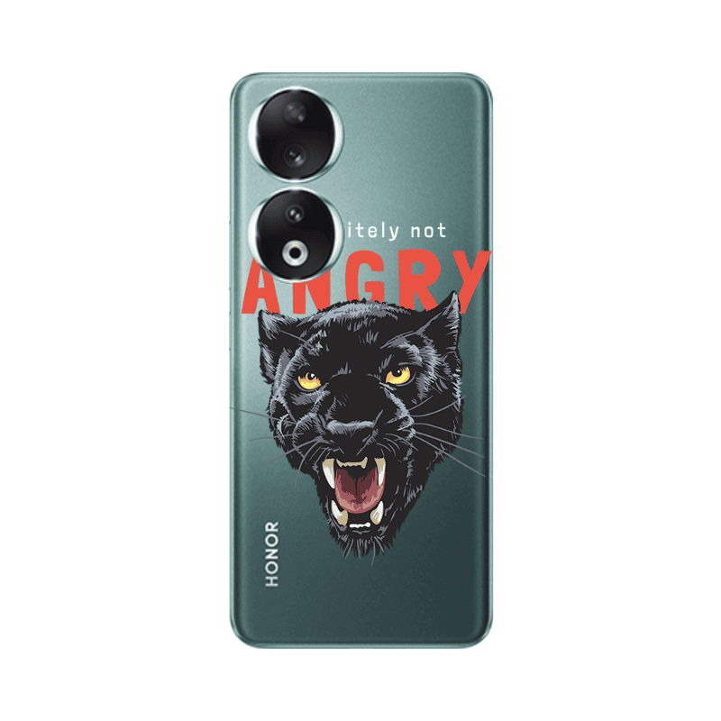 Honor 90 5G Pointed teeth Transparent Silicone TPU Θήκη