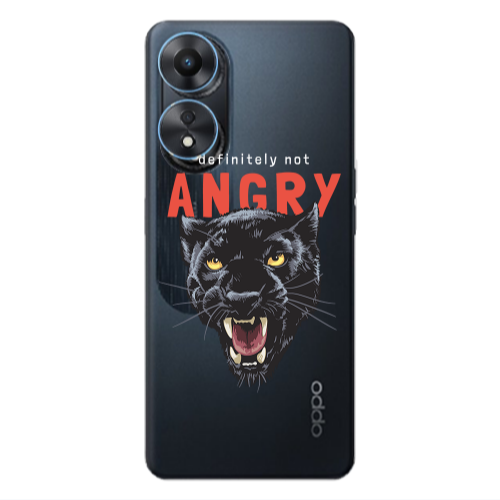 Oppo A 98 Pointed teeth Transparent Silicone TPU Θήκη