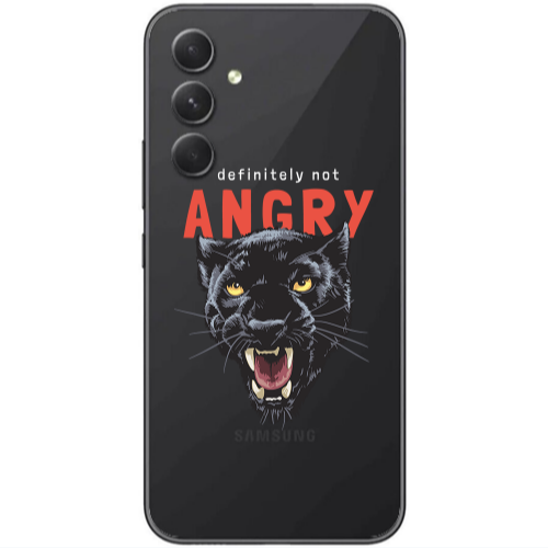 Samsung Galaxy A25 Pointed teeth Transparent Silicone TPU Θήκη