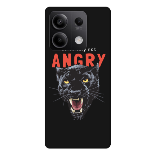 Xiaomi Redmi Note 13 5G Pointed teeth Black Colored Silicone TPU Θήκη