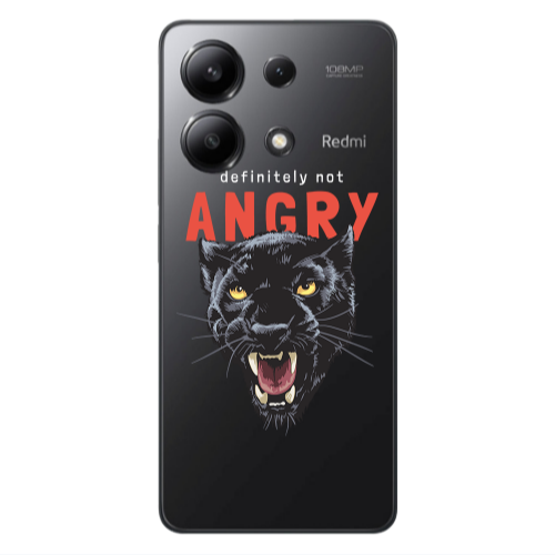 Xiaomi Redmi Note 13 4G Pointed teeth Transparent Silicone TPU Θήκη