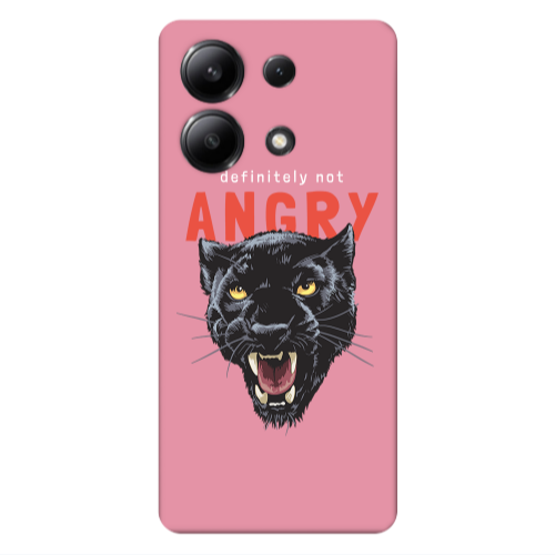 Xiaomi Redmi Note 13 4G Pointed teeth Pink Colored Silicone TPU Θήκη