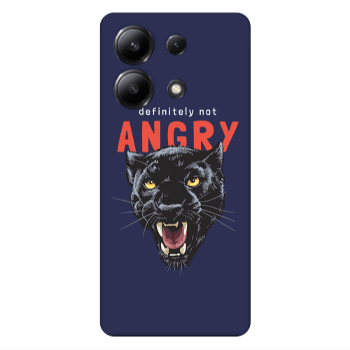 Xiaomi Redmi Note 13 4G Pointed teeth Dark blue Colored Silicone TPU Θήκη