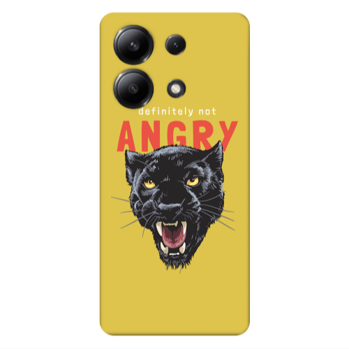 Xiaomi Redmi Note 13 4G Pointed teeth Yellow Colored Silicone TPU Θήκη