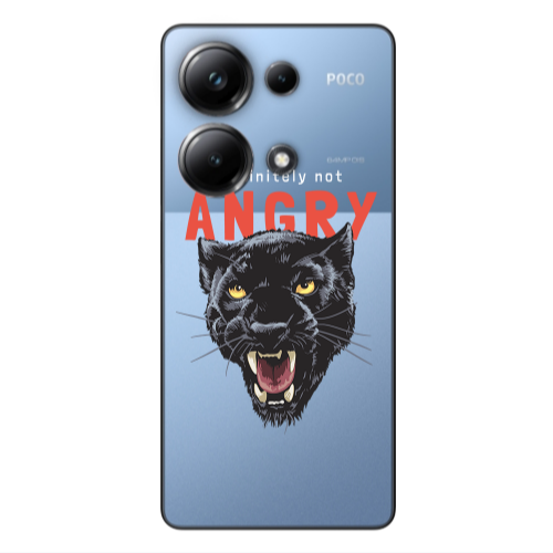 Xiaomi Poco M6 Pro 4G Pointed teeth Transparent Silicone TPU Θήκη
