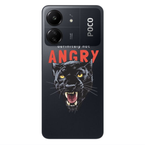 Xiaomi Poco C65 Pointed teeth Transparent Silicone TPU Θήκη