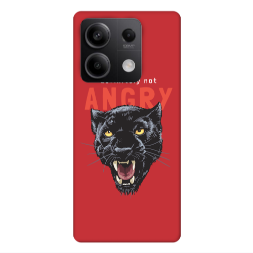 Xiaomi Redmi Note 13Pro 5G Pointed teeth Red Colored Silicone TPU Θήκη