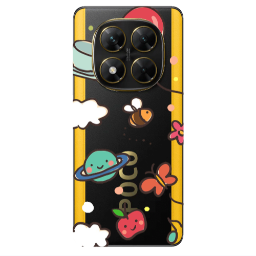 Xiaomi Poco X7 cute little ones Transparent Silicone TPU Θήκη