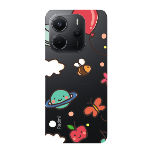 Xiaomi Redmi Note 14 cute little ones Transparent Silicone TPU Θήκη
