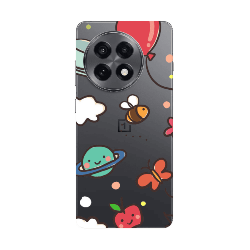 Oneplus 13 R cute little ones Transparent Silicone TPU Θήκη