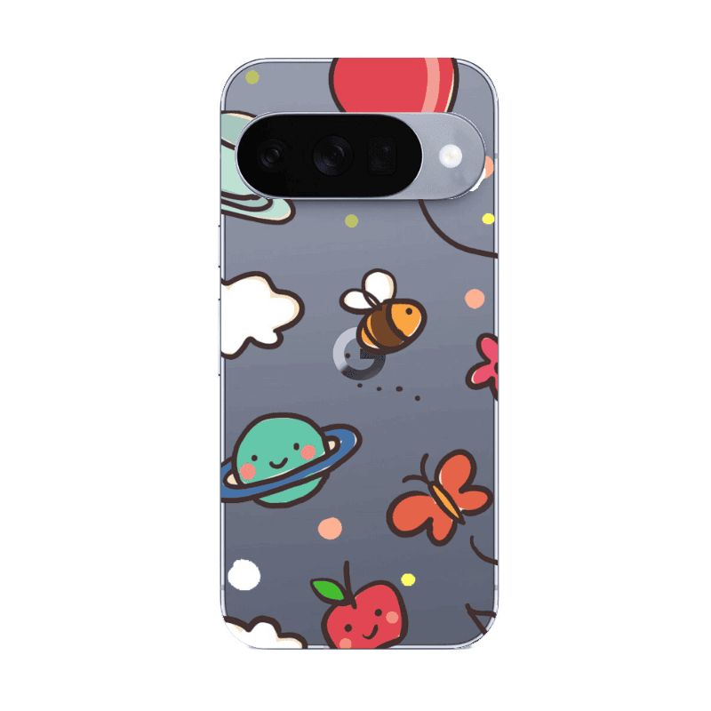 Google Pixel 10 cute little ones Transparent Silicone TPU Θήκη